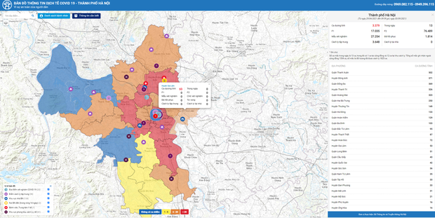  Sau 6/9 Hà Nội giãn cách theo các khu vực, vậy thế nào là vùng đỏ, vùng cam và vùng xanh? - Ảnh 1.