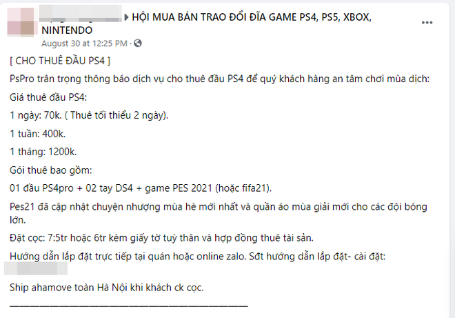 Đóng cửa 5 tháng trời vì COVID-19, chủ quán PS4 ‘gồng mình’ cho thuê máy để cầm cự qua ngày - Ảnh 2. Đóng cửa 5 tháng trời vì COVID-19, chủ quán PS4 ‘gồng mình’ cho thuê máy để cầm cự qua ngày - Ảnh 2.