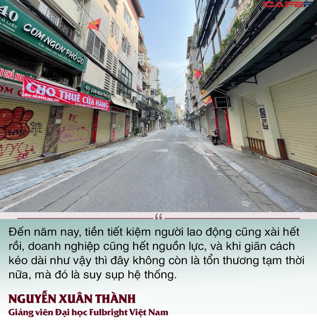  Giảng viên Fulbright Nguyễn Xuân Thành: ‘Nếu có thể mở cửa từ bây giờ, quý 4 sẽ tăng trưởng trở lại mức 3,5-4% so với cùng kỳ’  - Ảnh 2.