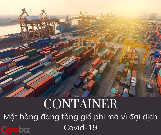 Container: Mặt hàng đang tăng giá phi mã vì đại dịch - Ảnh 1.