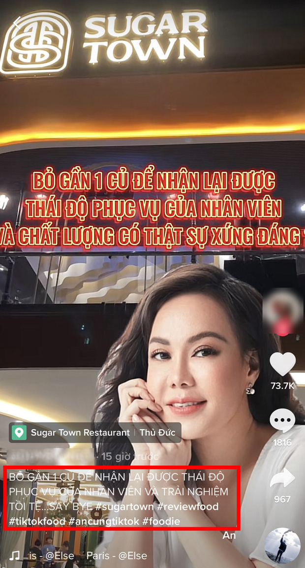 BIẾN CĂNG: TikToker tố tiệm bánh nước của Việt Hương thái độ phục vụ tệ, giá đắt mà dở, dân mạng ùa vào bênh vực quán vì một lý do BÀ TRÙM DRAMA - Ảnh 3.