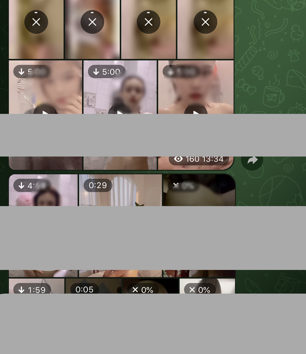 Rùng mình hội gái 18+ trên Telegram: Phơi bày loã lồ, sẵn sàng cởi sạch để khều donate hoặc dụ người xem vào link buôn bán xác thịt - Ảnh 2. Rùng mình hội gái 18+ trên Telegram: Phơi bày loã lồ, sẵn sàng cởi sạch để khều donate hoặc dụ người xem vào link buôn bán xác thịt - Ảnh 2.