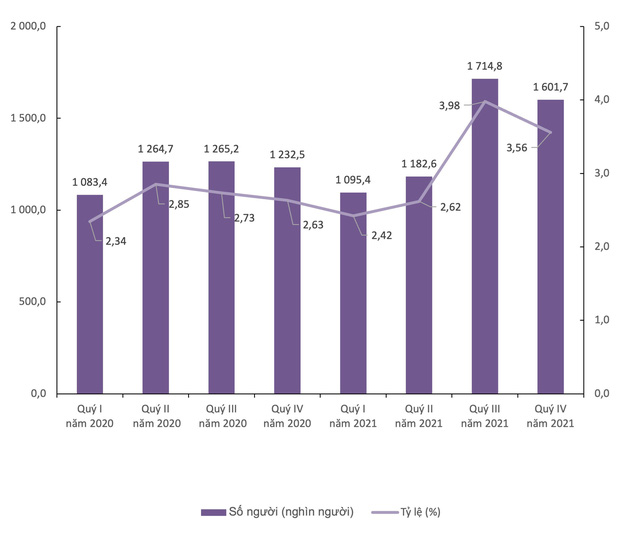  Tốc độ tăng thu nhập bình quân của Hà Nội thấp hơn TP. HCM 4,4 lần, còn tỷ lệ thất nghiệp của người dân TP. HCM gấp mấy lần Hà Nội? - Ảnh 2.