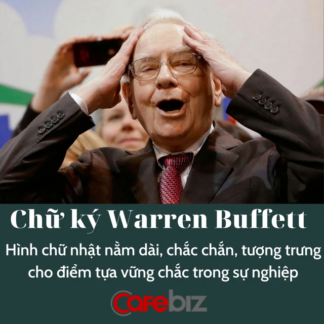 Chữ ký hái ra tiền của Warren Buffett, hãy học theo nếu bạn muốn giàu có, thành công như huyền thoại đầu tư - Ảnh 3.