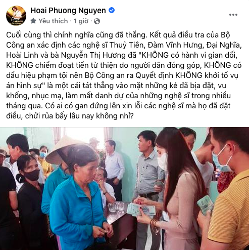 Thủy Tiên, Mr Đàm được minh oan ăn chặn từ thiện, chồng Việt Hương lập tức ý kiến - Ảnh 2.