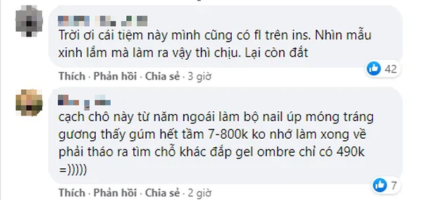 Tiệm nail của cựu hot girl Hà Nội khiến khách bức xúc: Chi nửa triệu nhận về bộ móng vừa quê vừa ẩu, xin bill nhưng shop quyết không đưa - Ảnh 5.