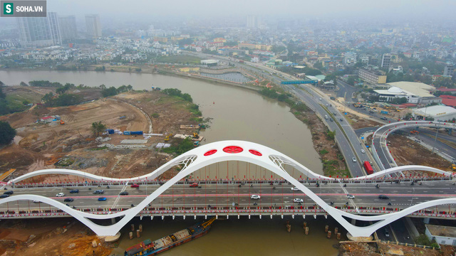Cận cảnh siêu cầu 2.200 tỷ vừa mới thông xe ở Hải Phòng - Ảnh 3.