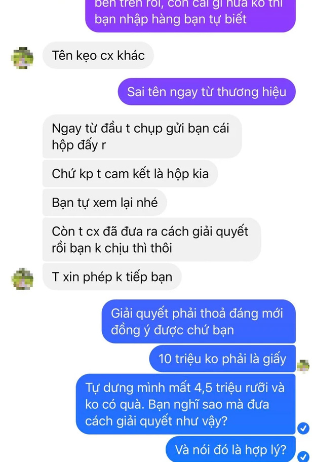 Chi 10 triệu mua phải bánh kẹo Tết fake, cô gái bức xúc khiếu nại thì bị chủ shop online mắng ngược: Tiền ít lại còn đòi hỏi! - Ảnh 15.