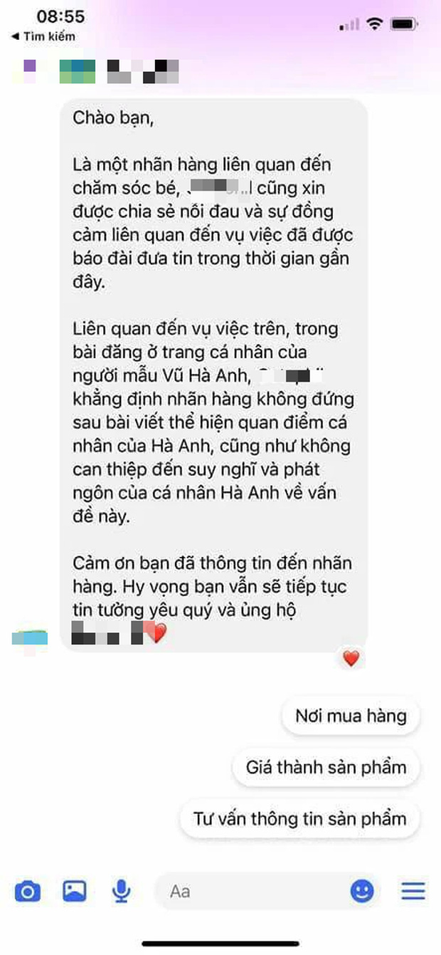  Nhãn hàng lên tiếng vụ siêu mẫu Hà Anh nghi PR máu lạnh vụ bé gái 8 tuổi tử vong? - Ảnh 2.