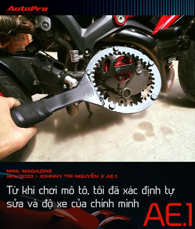 Johnny Trí Nguyễn 10 năm ngấm mùi Ducati và khao khát tạo xe 3 bánh độc nhất Việt Nam - Ảnh 6.