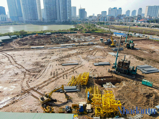  Toàn cảnh công trường dự án cung thiếu nhi hơn 1.000 tỷ đồng ở Hà Nội  - Ảnh 2.
