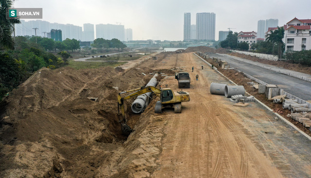  Soi tuyến đường vành đai nghìn tỷ ở Hà Nội - 4 năm lỗi hẹn, thành nơi chăn bò  - Ảnh 3.