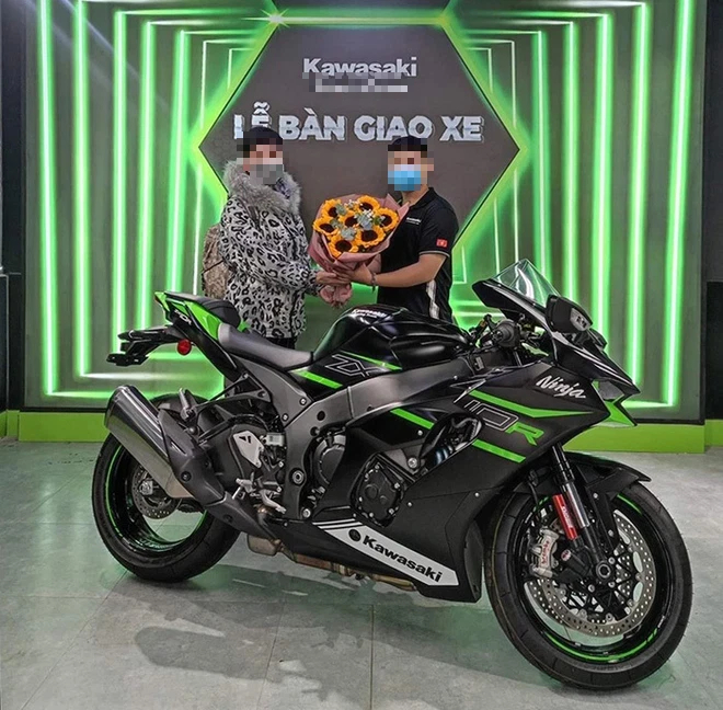 Giảm 280000 Mô hình xe kawasaki ninja zx10r 2021 tỉ lệ 112 welly   tháng 62023  BeeCost