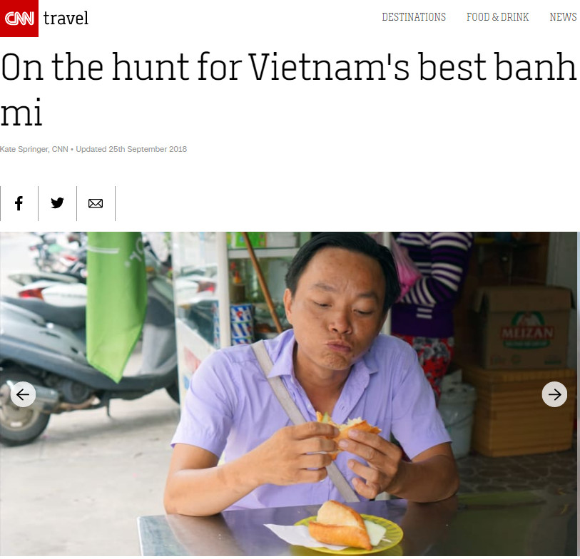 CNN săn lùng chiếc bánh mì ngon nhất Việt Nam: Người Việt đã từng ăn thử chưa? - Ảnh 1.