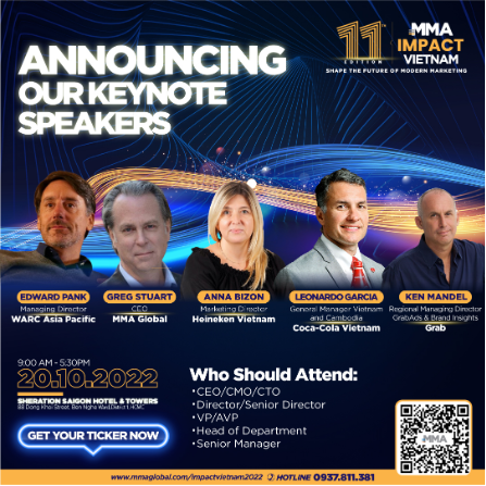 MMA Impact Vietnam 2022 khởi động với những chủ đề thảo luận thời sự của thị trường tiếp thị - Ảnh 3. MMA Impact Vietnam 2022 khởi động với những chủ đề thảo luận thời sự của thị trường tiếp thị - Ảnh 3.