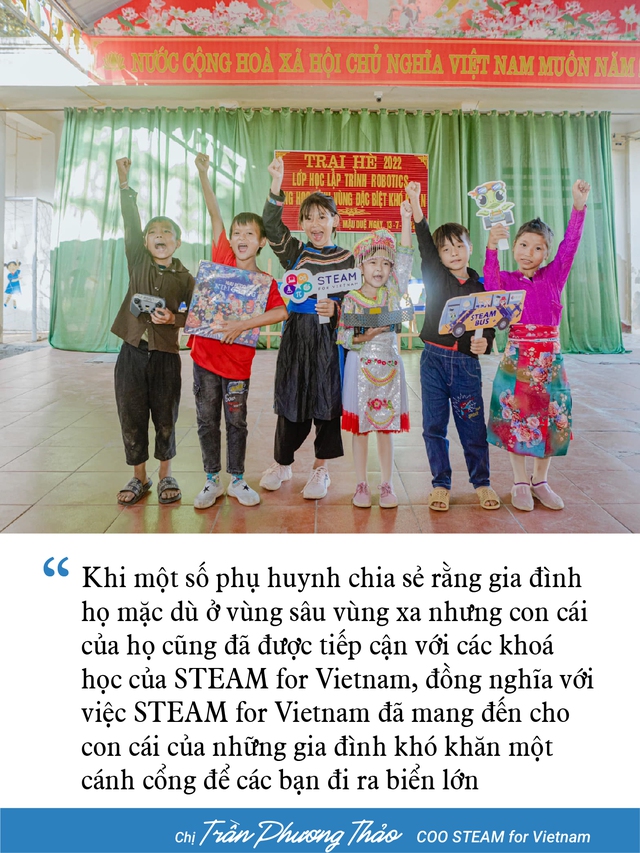 COO Trần Phương Thảo: Nếu không có cơ hội làm việc ở STEAM for Vietnam, có lẽ mình sẽ mất đến 10 năm để đảm đương vị trí này - Ảnh 5.