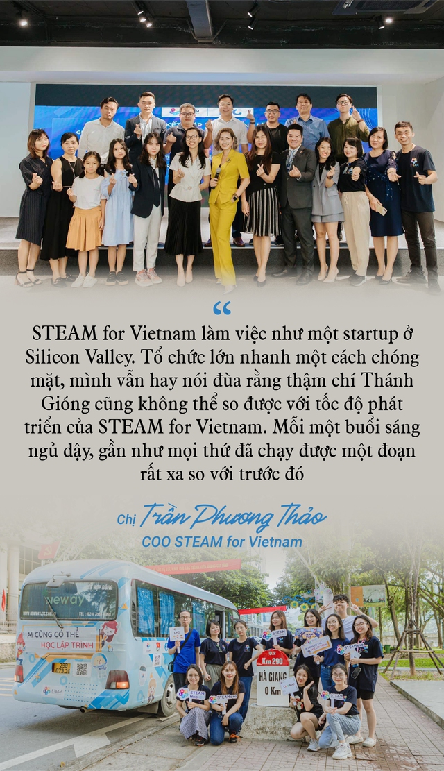 COO Trần Phương Thảo: Nếu không có cơ hội làm việc ở STEAM for Vietnam, có lẽ mình sẽ mất đến 10 năm để đảm đương vị trí này - Ảnh 3.