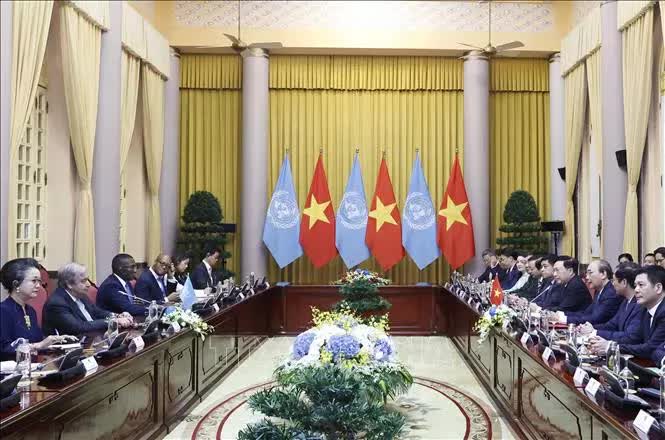 Tổng Thư ký Liên Hiệp Quốc: Việt Nam sẽ trở thành mô hình thành công để các quốc gia khác học tập - Ảnh 2.