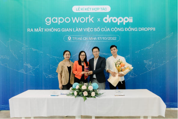Droppii ra mắt Không gian làm việc số trên GapoWork phục vụ gần 100.000 đối tác - Ảnh 1. Droppii ra mắt Không gian làm việc số trên GapoWork phục vụ gần 100.000 đối tác - Ảnh 1.