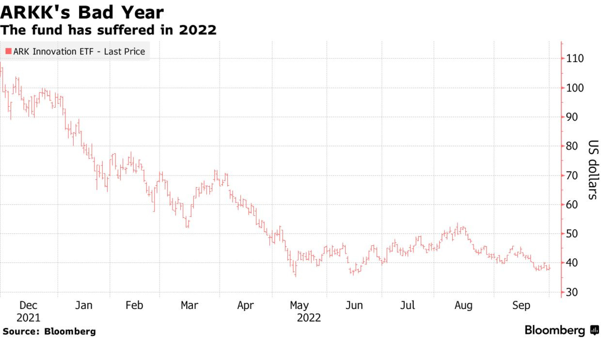 Giới bán khống nhắm mục tiêu vào các quỹ lớn nhất của Cathie Wood - Ảnh 1. Giới bán khống nhắm mục tiêu vào các quỹ lớn nhất của Cathie Wood - Ảnh 1.