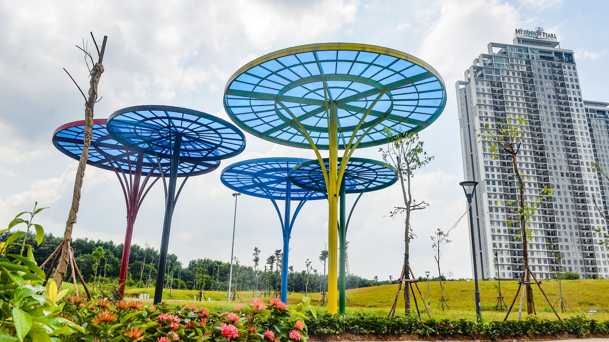 Hà Nội: Cận cảnh công viên rộng nhất quận Nam Từ Liêm - Ảnh 7.