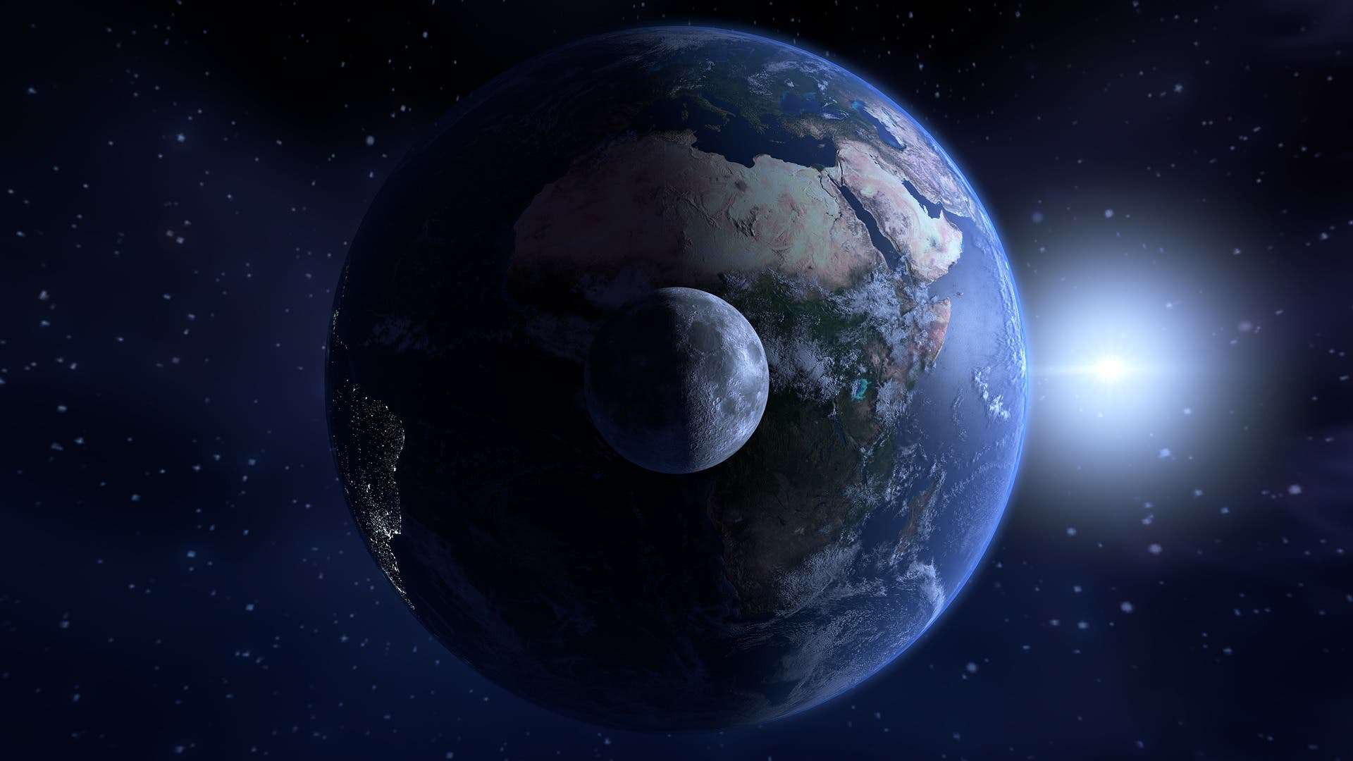 To bằng 1/4 Trái đất, nhưng quá trình hình thành Mặt trăng chỉ vỏn vẹn... vài giờ - Ảnh 3.