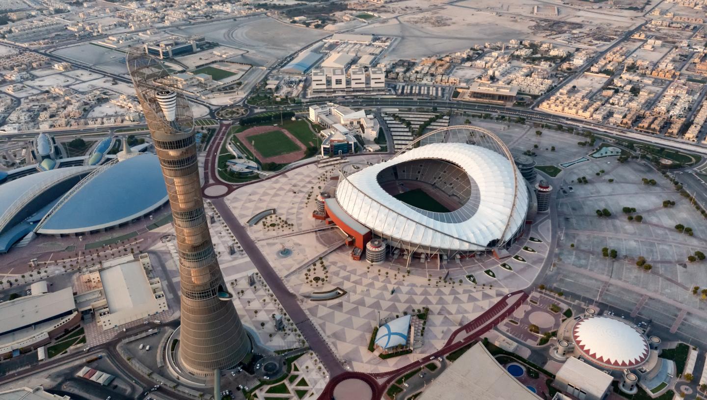 Chiêm ngưỡng 8 sân vận động tuyệt đẹp phục vụ World Cup 2022 - Ảnh 11.