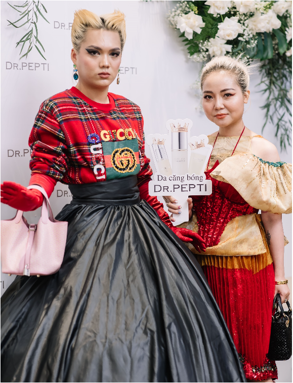 Hoa hậu Thùy Tiên xinh đẹp nức lòng tại sự kiện của DR.PEPTI ở Hà Nội - Ảnh 4.