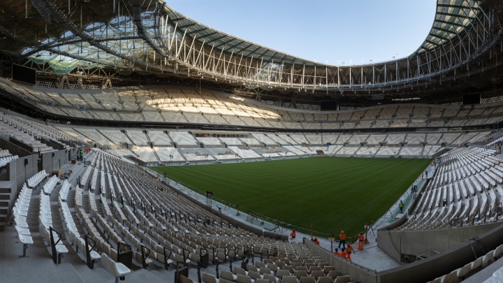 Cận cảnh sân vận động dát vàng sắp tổ chức World Cup 2022 - 5