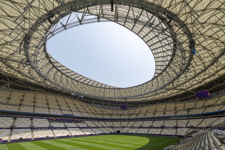 Cận cảnh sân vận động dát vàng sắp tổ chức World Cup 2022 - 6