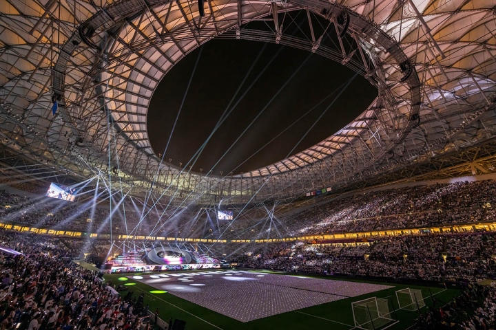 Cận cảnh sân vận động dát vàng sắp tổ chức World Cup 2022 - 7
