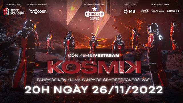 KOSMIK Live Concert: Binz tỏ tình cùng Châu Bùi, 11 nghệ sĩ SpaceSpeakers khép lại đêm diễn vô cùng hoành tráng - Ảnh 49.