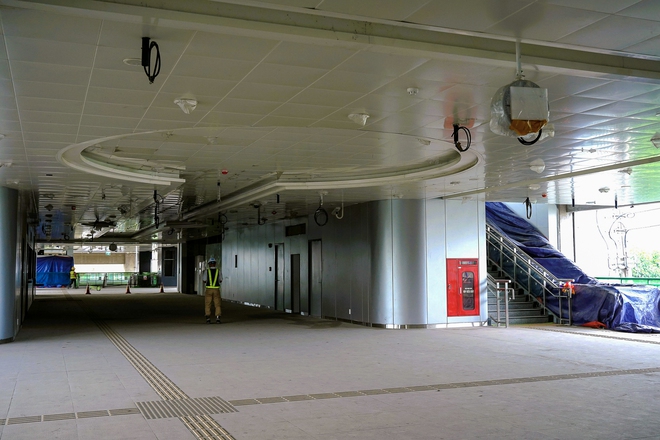  Cận cảnh nhà ga Khu Công nghệ cao hoàn thành 99% của tuyến Metro TP.HCM  - Ảnh 5.