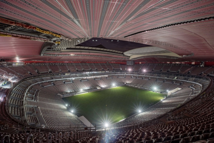 Cận cảnh 'túp lều' khổng lồ giá gần 1 tỷ USD tổ chức lễ khai mạc World Cup 2022 - 10