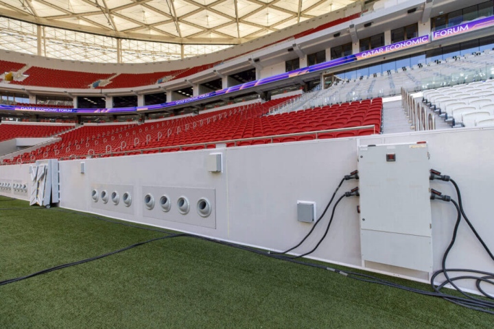 Công nghệ đặc biệt giúp hạ nhiệt các trận đấu World Cup 2022 - Ảnh 4.