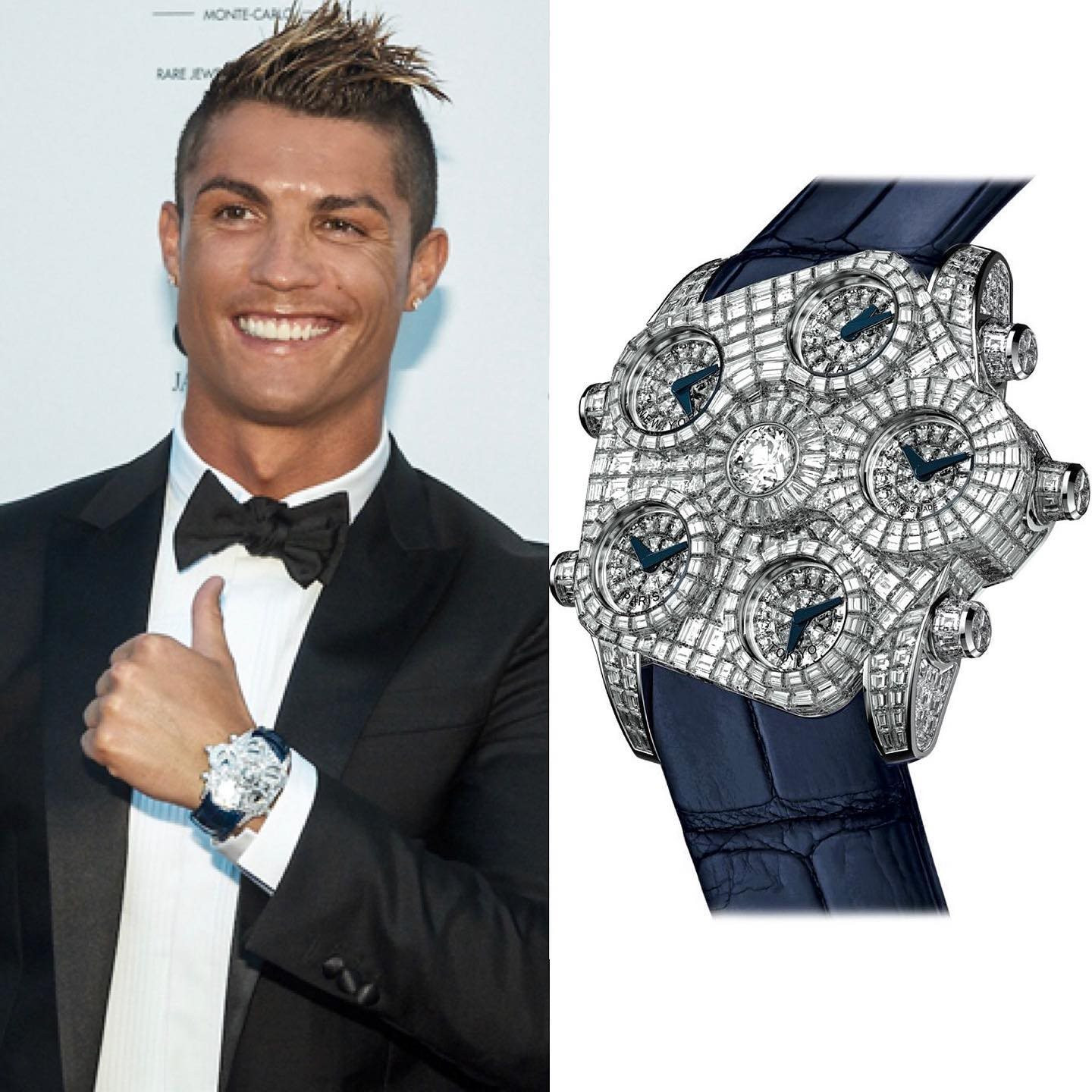 Ronaldo, Messi hay Mbappe đều đầu tư vào đồng hồ hàng hiệu: Đeo cả căn nhà trên tay, có mẫu cả thể giới chỉ tồn tại 6 chiếc - Ảnh 1.