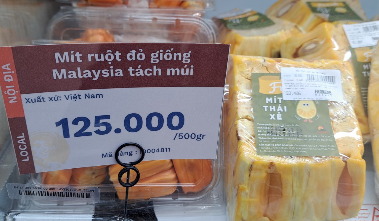 Mít ruột đỏ giá vài trăm ngàn 1 kg vẫn cháy hàng  - Ảnh 5.