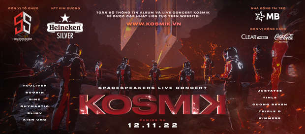 KOSMIK Live Concert trước giờ G: Toàn bộ vé chính thức bán hết, SpaceSpeakers khoe clip sân khấu cực hot - Ảnh 5.