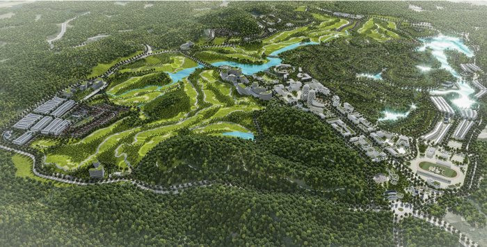 Phú Thọ lấy ý kiến điều chỉnh dự án sân golf của Tập đoàn T&T - Ảnh 1.