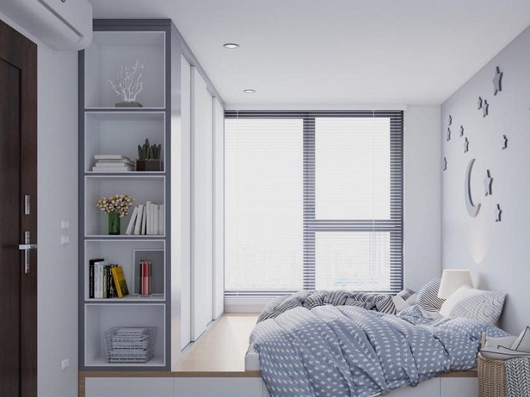 Cách cải tạo căn hộ 49m² từ 1 thành 2 phòng ngủ mà vẫn thoáng sáng - Ảnh 6.