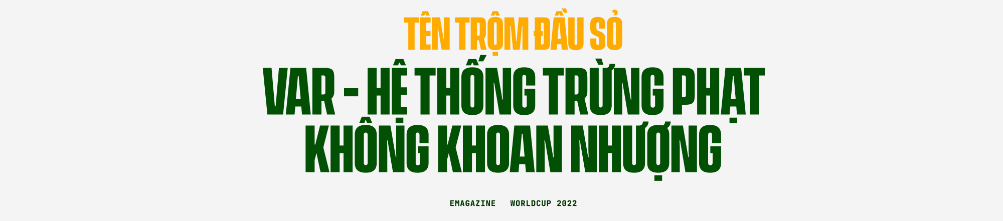 Ba ‘tên trộm’ đang âm thầm đánh cắp ‘vẻ đẹp của bóng đá’ ở World Cup 2022 - Ảnh 3.