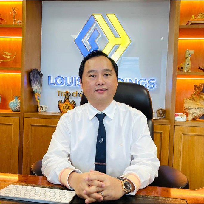 Chủ tịch Louis Holdings thổi giá mã chứng khoán gấp 37 lần, thu lời hơn 154 tỉ đồng - Ảnh 1.