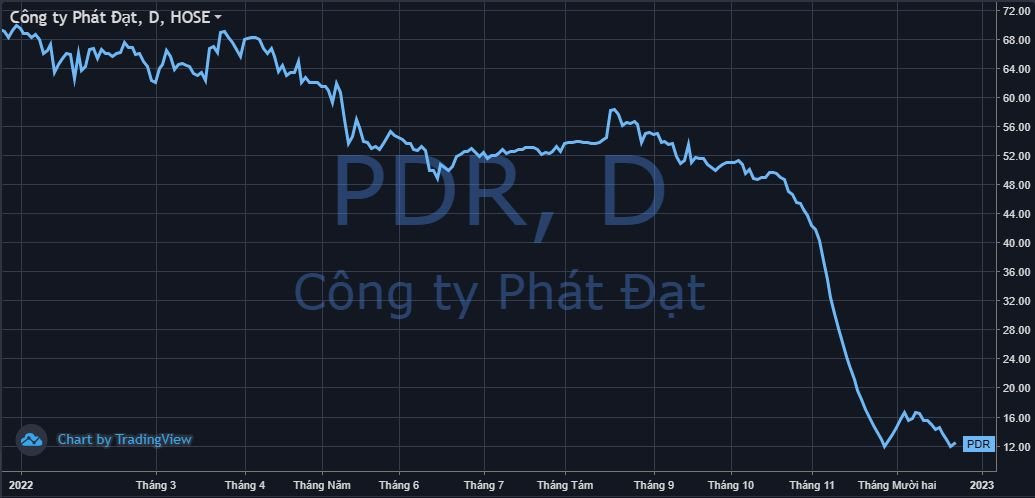 PDR trôi về đáy sau nhịp hồi ngắn ngủi, Chủ tịch Phát Đạt lại bị bán giải chấp thêm hàng triệu cổ phiếu - Ảnh 2.