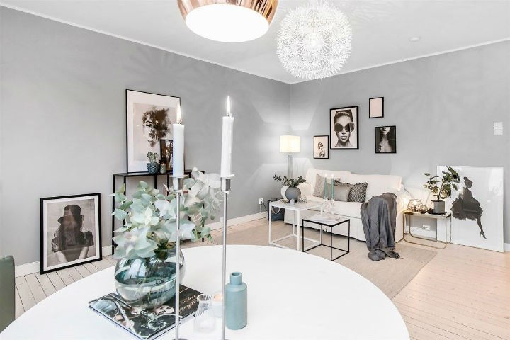 Căn hộ nhỏ 30m² đẹp đến từng góc nhỏ với phong cách trang trí Scandinavians - Ảnh 5. Căn hộ nhỏ 30m² đẹp đến từng góc nhỏ với phong cách trang trí Scandinavians - Ảnh 5.