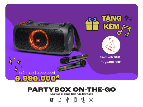 JBL giảm đến 36% cho một loạt loa, tai nghe kèm nhiều quà tặng hấp dẫn - Ảnh 1.