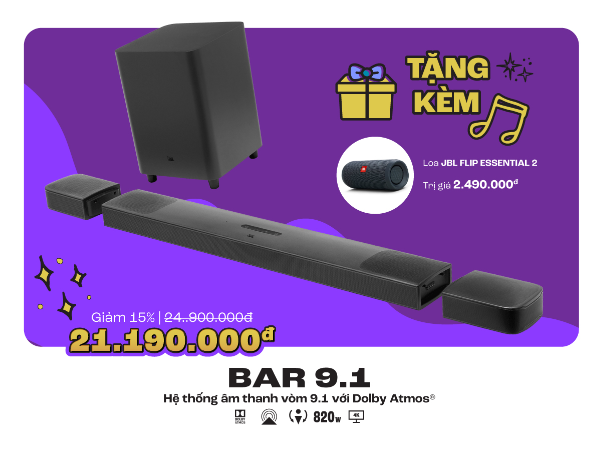 JBL giảm đến 36% cho một loạt loa, tai nghe kèm nhiều quà tặng hấp dẫn - Ảnh 4.