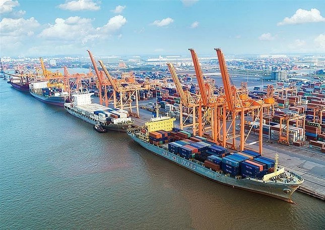 Bà Rịa-Vũng Tàu đặt mục tiêu thông quan 75 triệu tấn hàng hóa qua cảng biển mỗi năm - Ảnh 2.