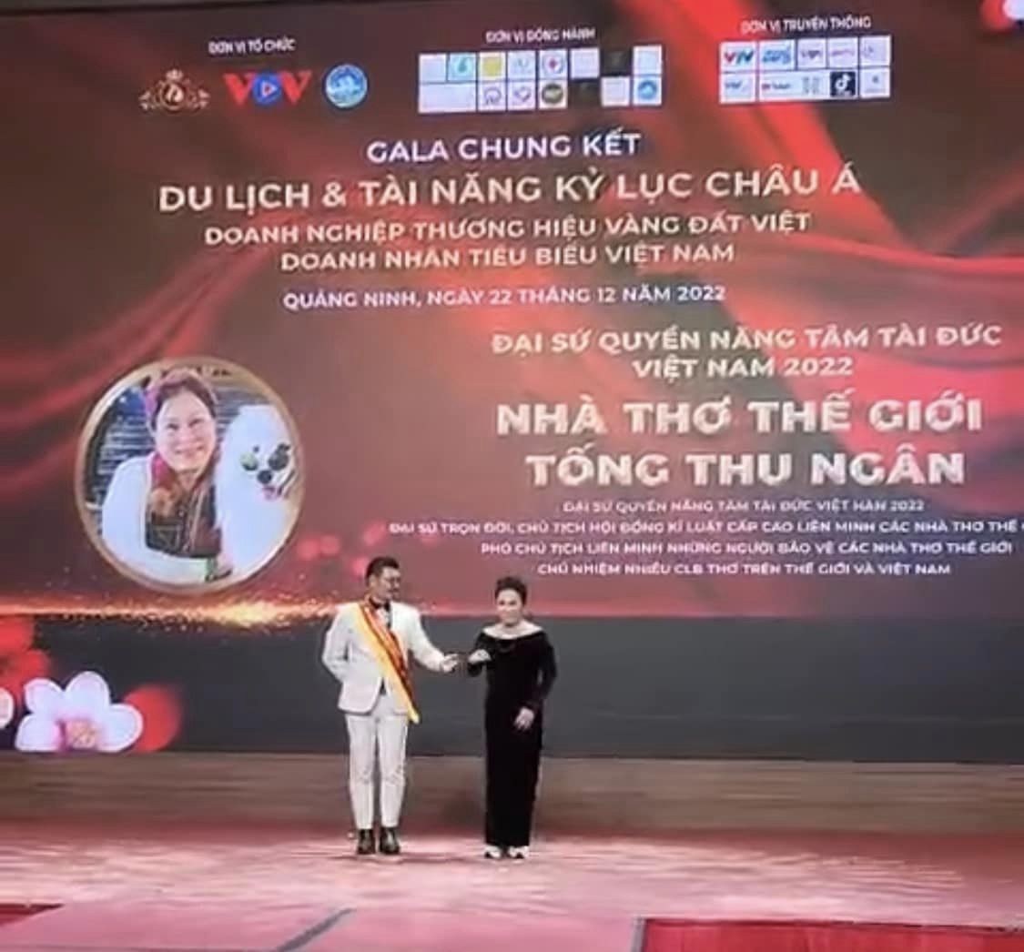 Lãnh đạo VOV lên tiếng về đêm vinh danh nhà thơ thế giới Tống Thu Ngân - Ảnh 1.