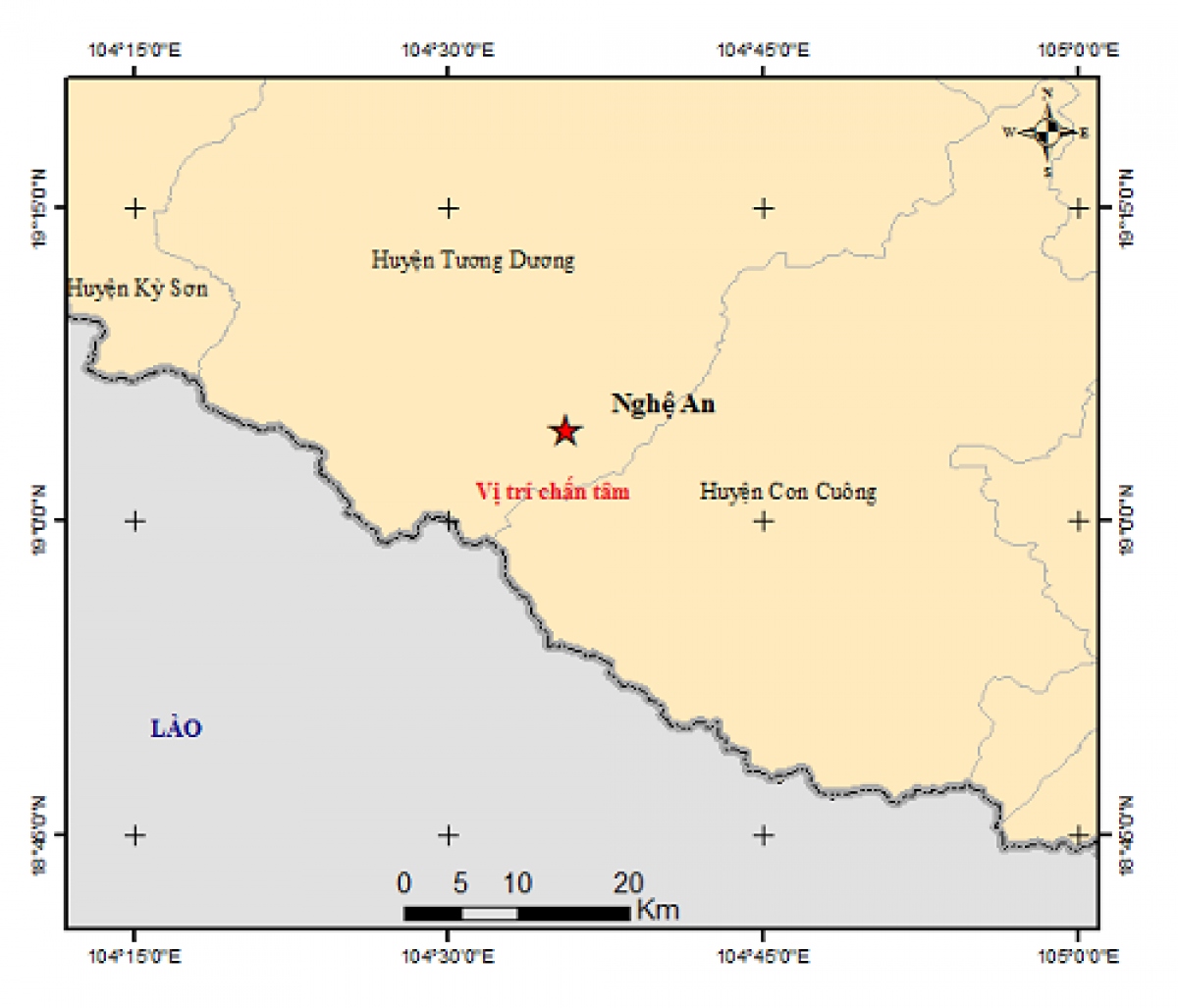 Động đất tại Nghệ An - Ảnh 1.