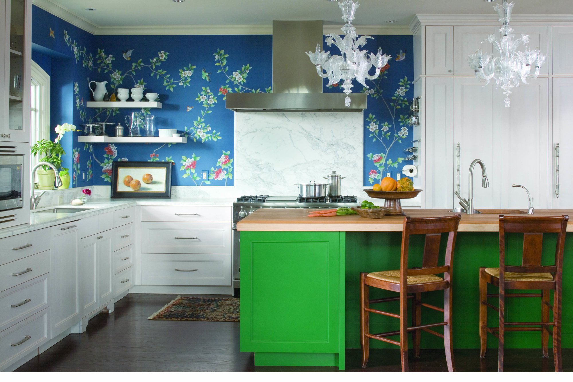 9 ý tưởng trang trí phòng bếp màu trắng không nhàm chán đáng để bạn tham khảo - Ảnh 4.